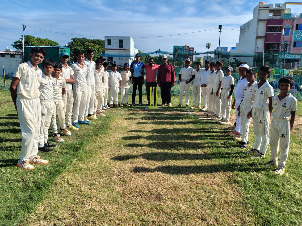 BN Cricket Academy Chennai - Practice Session