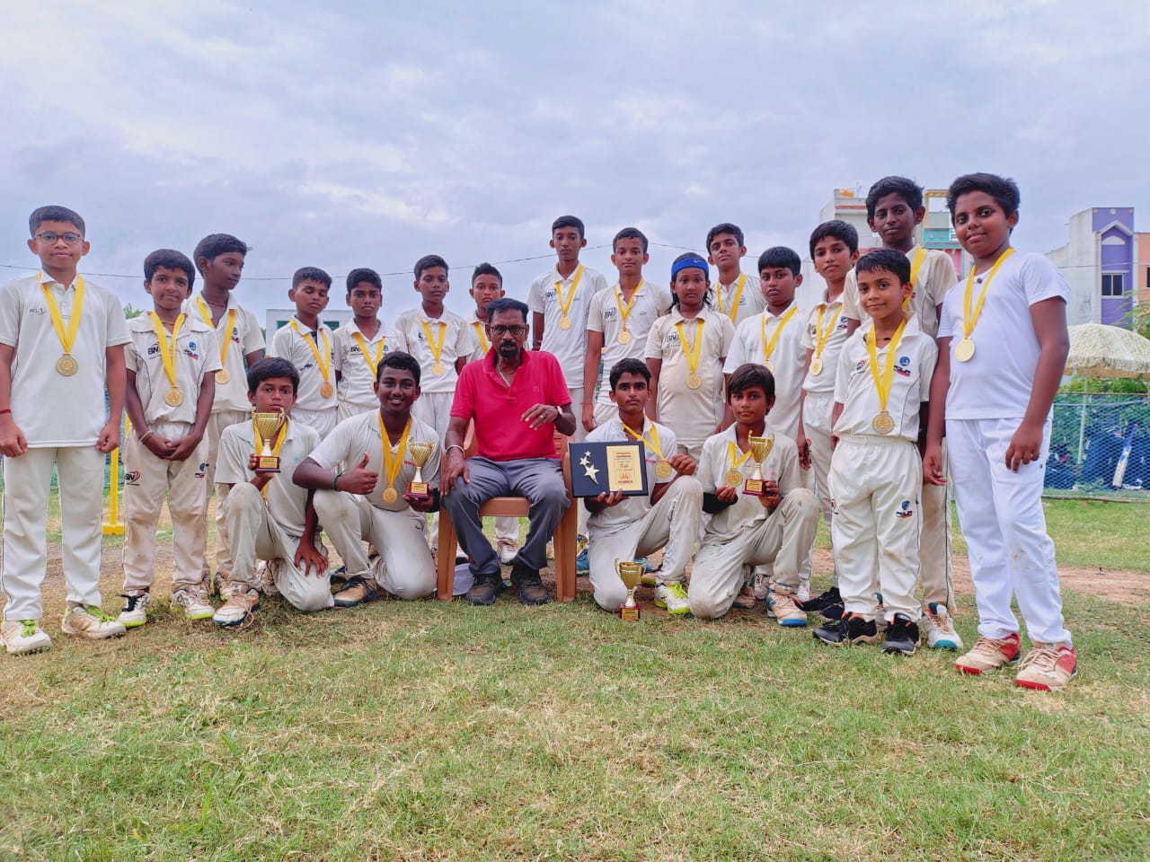 BN Cricket Academy Chennai - Practice Session