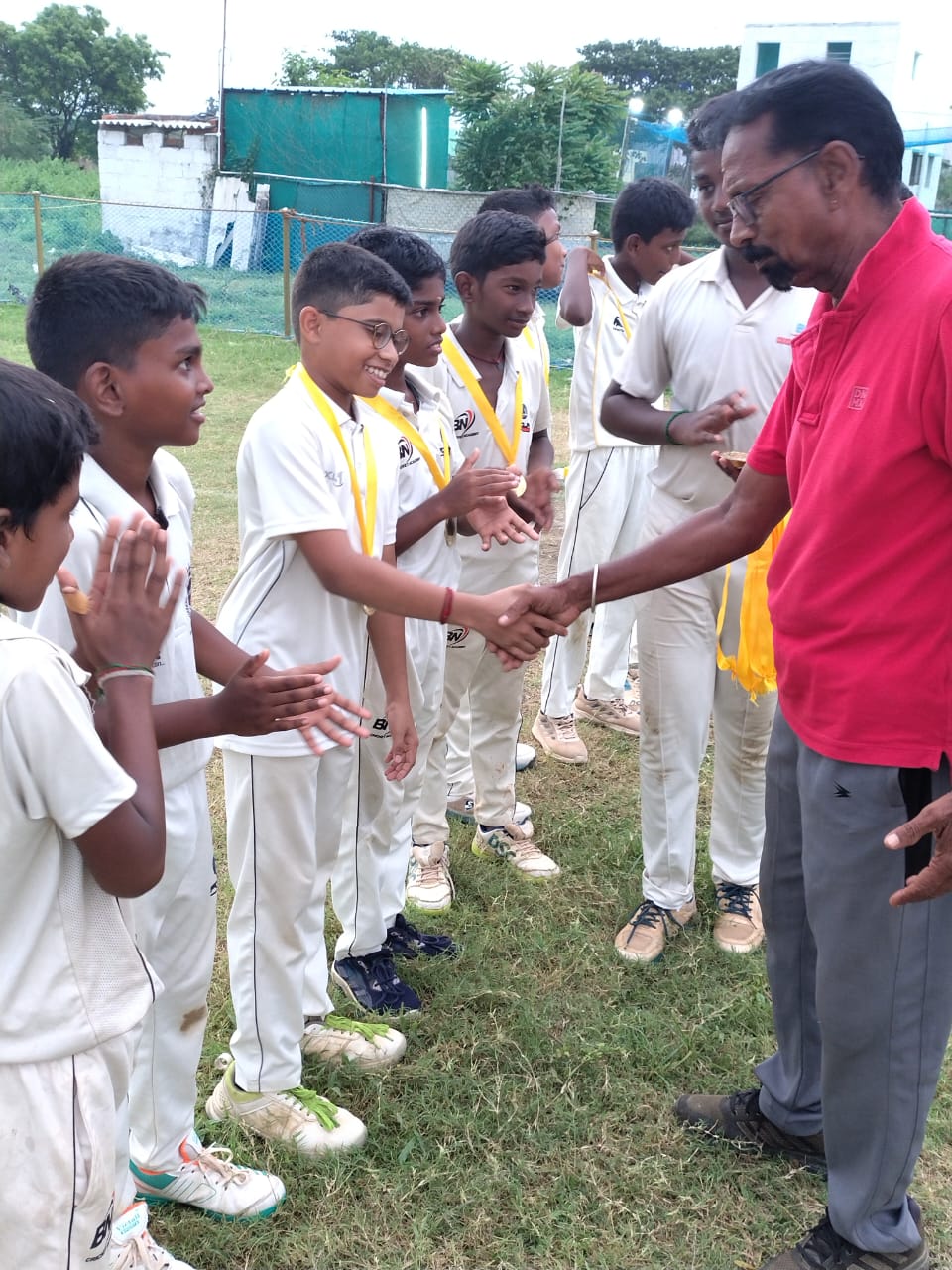 BN Cricket Academy Chennai - Practice Session