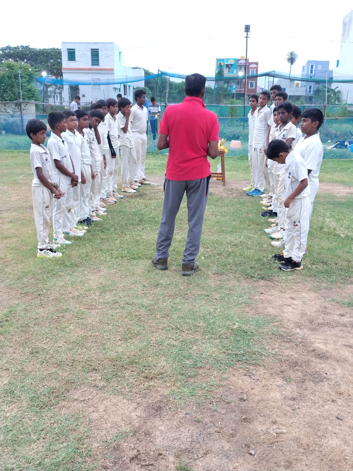 BN Cricket Academy Chennai - Practice Session