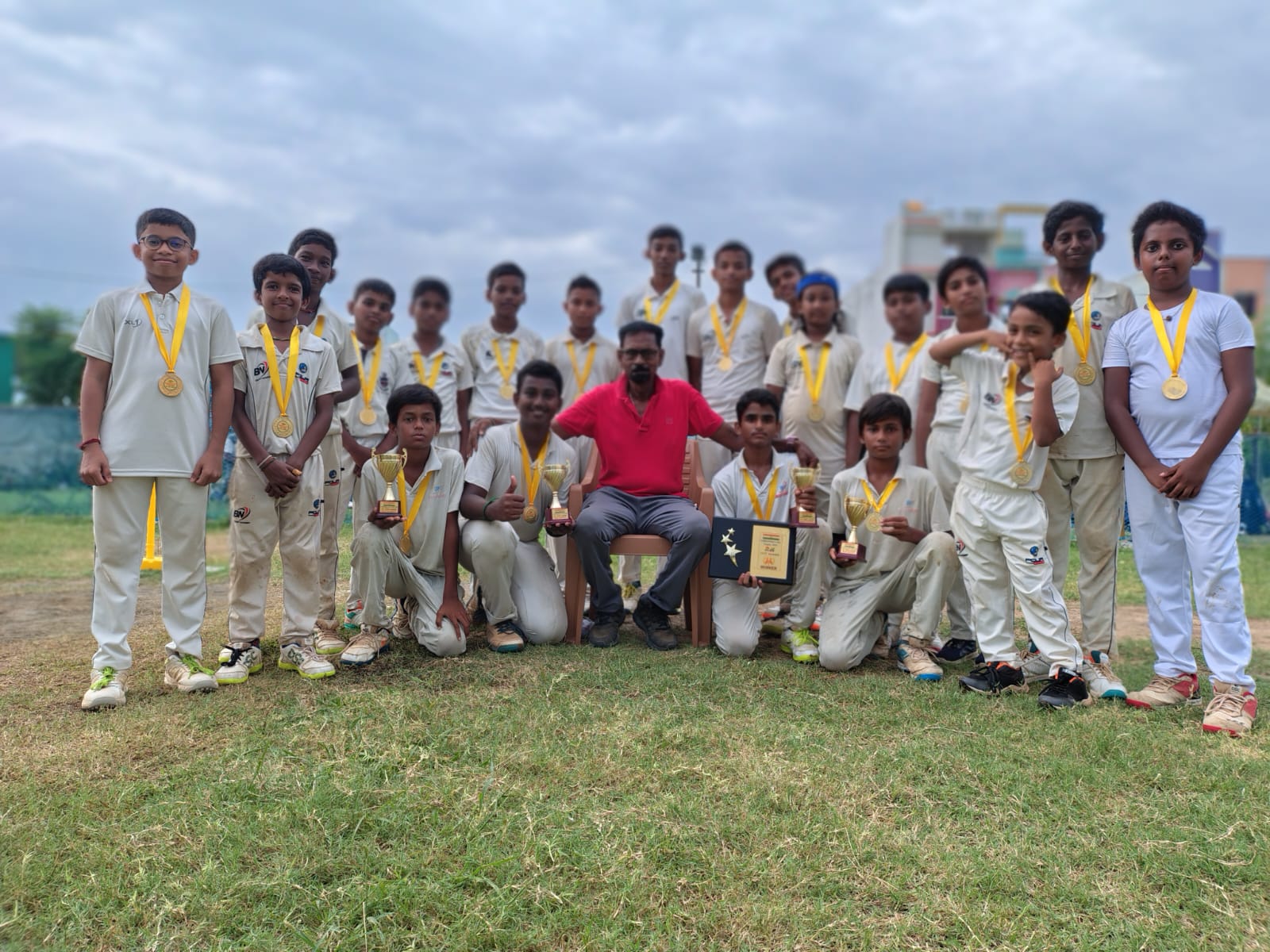 BN Cricket Academy Chennai - Practice Session