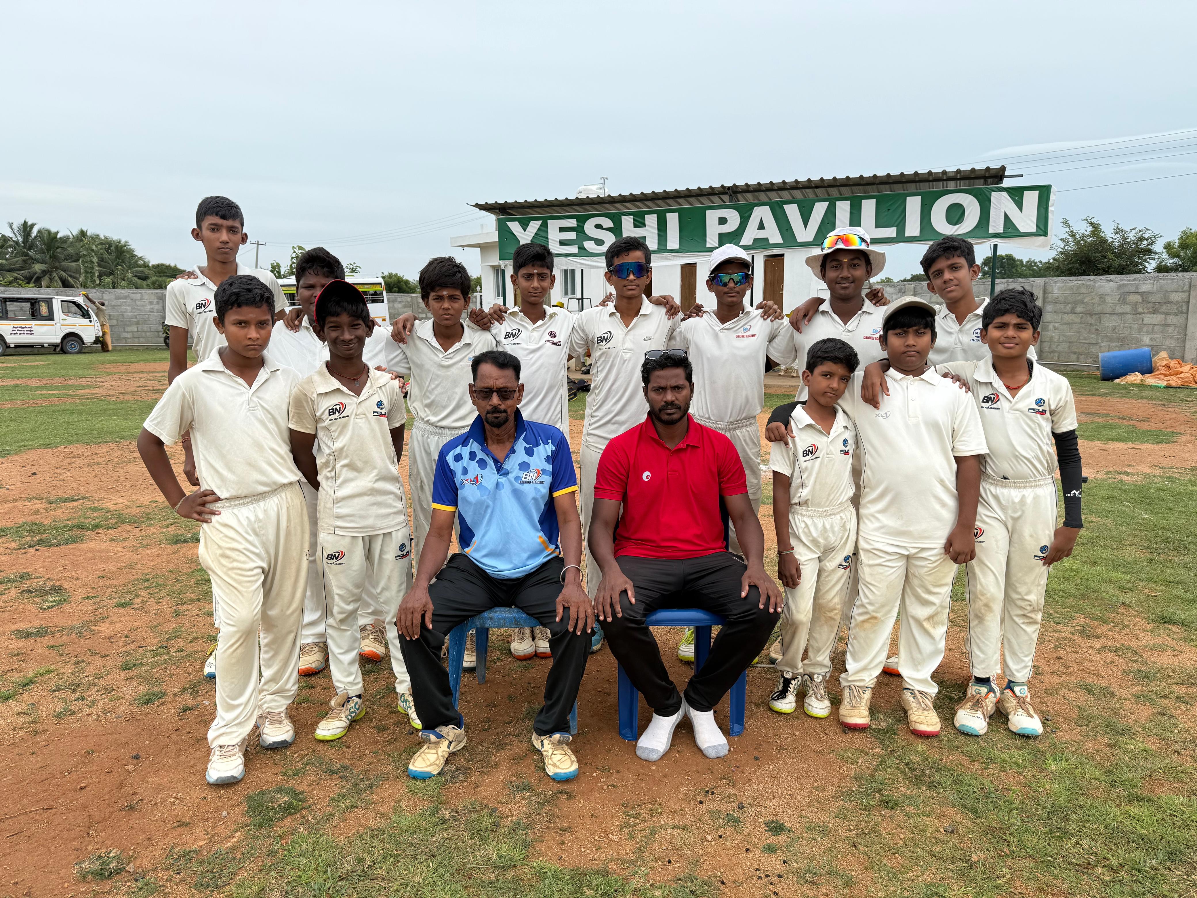 BN Cricket Academy Chennai - Practice Session