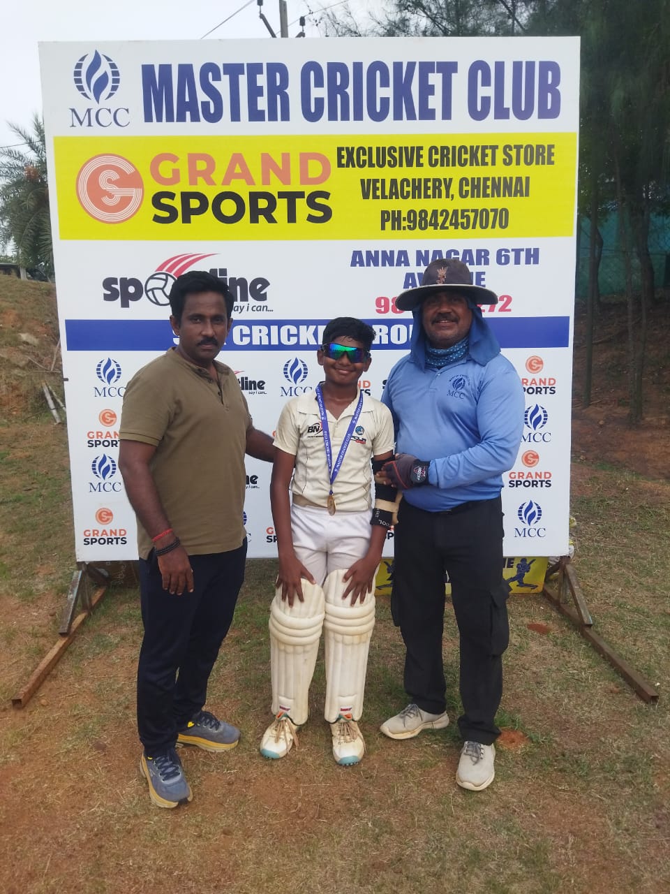 BN Cricket Academy Chennai - Practice Session