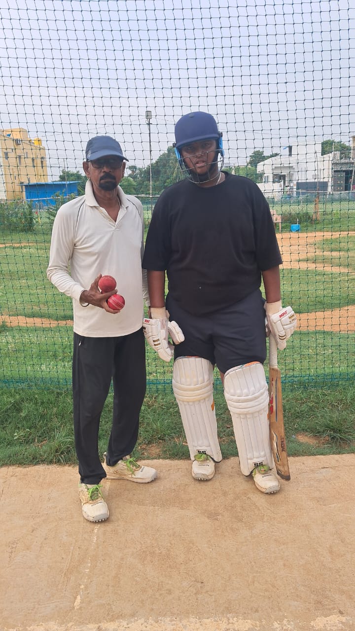 BN Cricket Academy Chennai - Practice Session